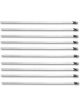 Vibrant Performance Exhaust Wrap Ties 7.5 in Long Stainless Set of 10