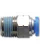 Vibrant Performance Fitting Adapter Straight 1/4 in NPT Male to 1/4 in F