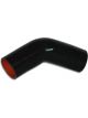 Vibrant Performance Tubing Elbow 45 Degree 2-1/4 in ID 5 x 5 in Legs Sil