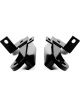 Warn Tow Loop Weld-On Front Bumper Bracket Steel Black Powder Coat Rub