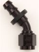 XRP-Xtreme Racing Prod. Fitting Hose End Push-On 45 Degree 8 AN Hose