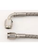 XRP-Xtreme Racing Prod. Brake Hose 50 in Long 3 AN Hose 3 AN 90 Degree