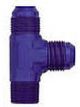 XRP-Xtreme Racing Prod. Fitting Adapter Tee 3/8 in NPT Male x 8 AN Mal