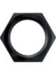 XRP-Xtreme Racing Prod. Bulkhead Fitting Nut 6 AN Aluminum Black Ano