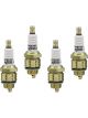 Accel Spark Plug Shorty 14 mm Thread 0.375 in Reach Gasket Seat Resis