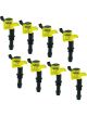 Accel Ignition Coil Pack Super Coil 0.600 ohm Coil-On-Plug Yellow 3-