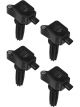 Accel Ignition Coil Pack Super Coil Coil-On-Plug Black Ford EcoBoos