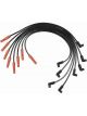 Accel Spark Plug Wire Set Race Wire Spiral Core 8.8 mm Black Factory