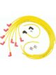 Accel Spark Plug Wire Set Spiral Core 8.8 mm Yellow 90 Degree Plug Bo