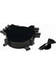 Accel Cap and Rotor Kit Socket Style Brass Terminals Screw Down Black Ve