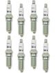 Accel Spark Plug HPCopper 14 mm Thread 1 in Reach Tapered Seat Resistor