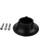 Aeromotive Fuel Pump Bracket Bolt-On 3 / 4-Bolt Flange Aluminum Black A