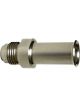Aeromotive Fitting Fuel Line Adapter Straight 6 AN Male to 3/8 in Male