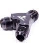 Aeromotive Fitting Y Block 12 AN Male Inlet Dual 12 AN Male Outlets Alu