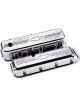 Billet Specialties Valve Cover Tall Baffled Breather Hole Grommets Chev