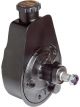 Borgeson Power Steering Pump - Saginaw - Steel - Black Paint - Each