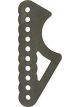 Chassis Engineering Shock Mounting Housing Bracket Weld-On Rear Low