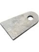 Chassis Engineering Chassis Tab Flat 1/2 in Mounting Hole 3/16 in Thi
