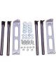 Chassis Engineering Door Hinge Kit Weld-On 2-Door 1 Piece Hinge Steel