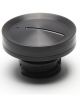 Clayton Machine Works Oil Fill Cap Twist-On Round Aluminum Black Ano