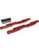 Comp Cams Rocker Arm Stud Girdle 7/16-20 in Thread Studs Aluminum Red An