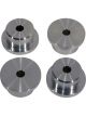 Competition Engineering Crossmember Bushing Transmission Aluminum Natur