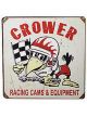 Crower Metal Sign - Crower Racing Cams - 11.5 in Square - Steel - Each