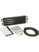 Derale Fluid Cooler 16-5/8 x 5-1/8 x 3/4 in Tube Type 11/32 in Hose Bar