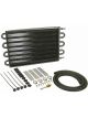 Derale Fluid Cooler 16-5/8 x 10-1/4 x 3/4 in Tube Type 11/32 in Hose Ba