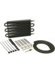Derale Fluid Cooler 12-3/4 x 7-5/8 x 3/4 in Tube Type 11/32 in Hose Bar