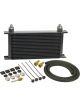 Derale Fluid Cooler 13 x 7-5/16 x 2 in Stack Type 6 AN Male Inlet 6 AN