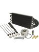 Derale Fluid Cooler 16-5/8 x 7-5/8 x 3/4 in Tube Type 1/2 in Hose Barb