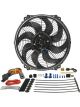 Derale Electric Cooling Fan Tornado 16 in Fan Pull / Pusher 2175 CFM Cu