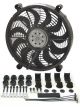 Derale Electric Cooling Fan HO RAD 14 in Fan Push / Pull 2100 CFM Curve