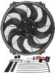 Derale Electric Cooling Fan Tornado 16 in Fan Push / Pull 2175 CFM Curv
