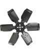 Derale Mechanical Cooling Fan Rigid Race 18 in Fan 6 Blade 5/8 in Pilot
