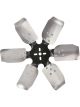 Derale Mechanical Cooling Fan Rigid Race 18 in Fan 6 Blade 5/8 in Pilot