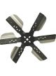 Derale Mechanical Cooling Fan Reverse Rotation Rigid Race 17 in Fan 6 B
