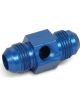 Earls Fitting Gauge Adapter Straight 8 AN Male to 8 AN Male 1/8 in