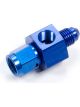 Earls Fitting Gauge Adapter Straight 4 AN Male to 4 AN Female 1/8 i