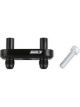 Earls Fitting Transmission Cooler Straight 6 AN Male Aluminum Black A