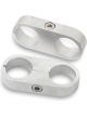 Earls Hose / Tube Separators Two 0.312 in Holes Aluminum Polished S