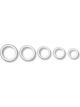 Earls Crush Washer - 3 AN - 3/8 in ID - Aluminum - Set of 10