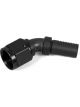 Earls Fitting Hose End Ultra-Flex 45 Degree 6 AN Hose Crimp to 6 AN