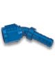 Earls Fitting Hose End Auto-Mate 45 Degree 6 AN Hose Barb to 6 AN F