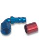 Earls Fitting Hose End Super Stock 90 Degree 8 AN Hose Crimp to 8 A