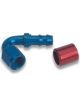 Earls Fitting Hose End Super Stock 120 Degree 6 AN Hose Crimp to 6