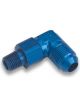 Earls Fitting Adapter 90 Degree 6 AN Male to 1/4 in NPT Male Swivel