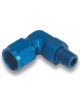 Earls Fitting Adapter 90 Degree 6 AN Female to 1/4 in NPT Male Swiv