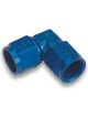 Earls Fitting Adapter 90 Degree 8 AN Female Swivel to 8 AN Female S